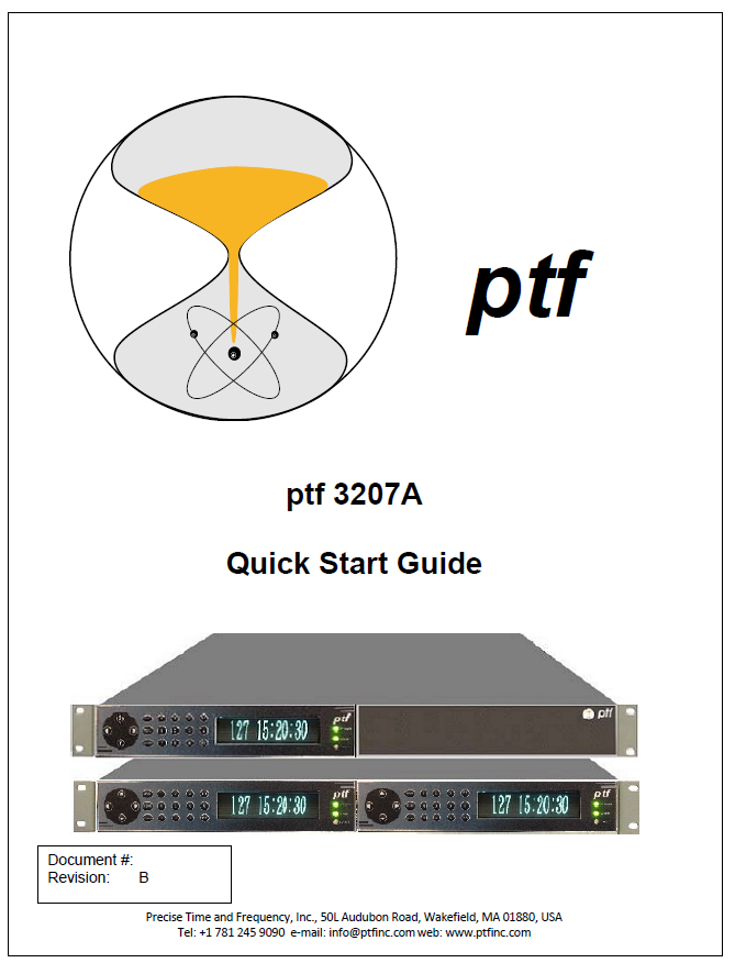 3207A Quick Start image